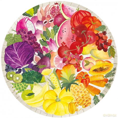 RAVENSBURGER 500 el. Owoce i warzywa [PUZZLE]