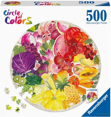 RAVENSBURGER 500 el. Owoce i warzywa [PUZZLE]