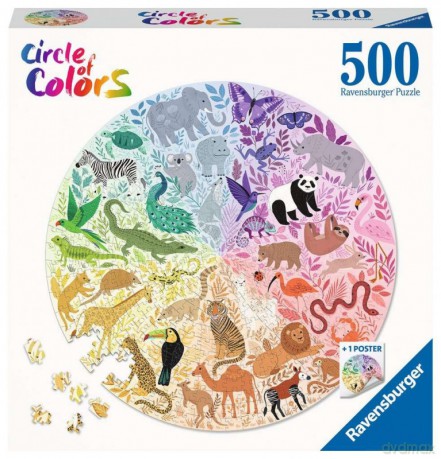 RAVENSBURGER 500 el. Zwierzęta [PUZZLE]