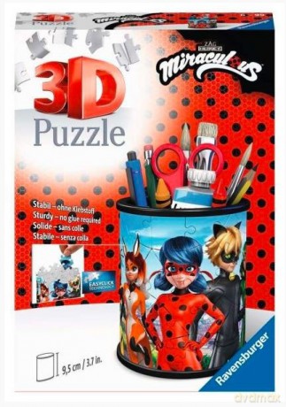 RAVENSBURGER Utensilo Miraculous 54 el. [PUZZLE]