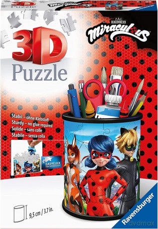 RAVENSBURGER Utensilo Miraculous 54 el. [PUZZLE]
