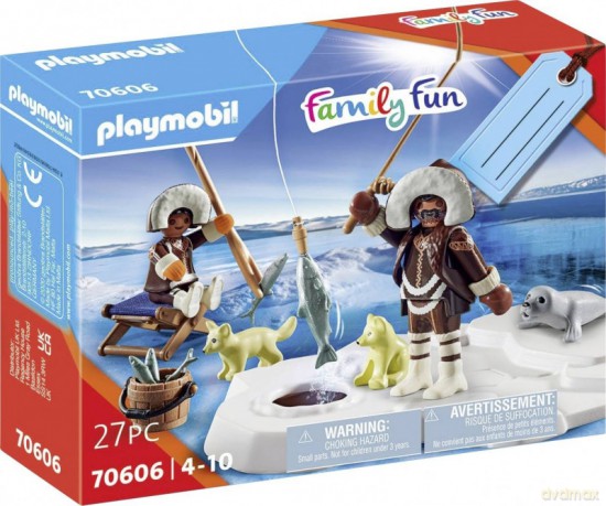 Zestaw upominkowy z figurką Family Fun 70606 Wędkarz