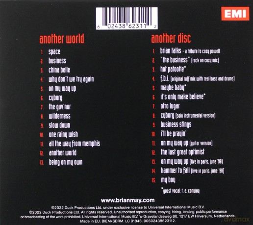 Brian May: Another World (Deluxe) [2CD]