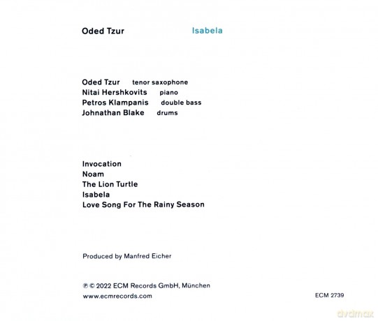 Oded Tzur: Isabela [CD]