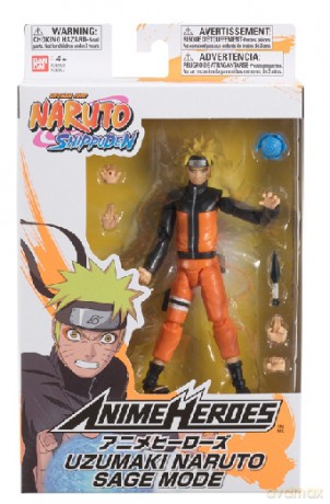 ANIME HEROES NARUTO UZUMAKI NARUTO SAGE MODE [FIGURKA]