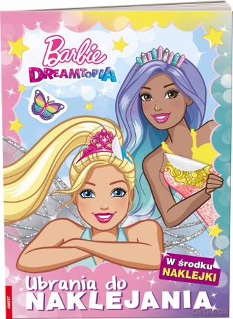 Barbie dreamtopia Ubrania do naklejania SDL-1402 [KSIĄŻKA]