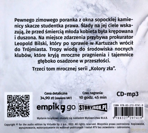 Biel. Kolory zła (Tom 3) - Małgorzata Oliwia Sobczak [AUDIOBOOK]