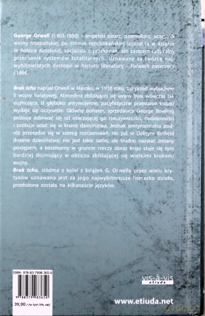 Brak tchu - George Orwell [KSIĄŻKA]