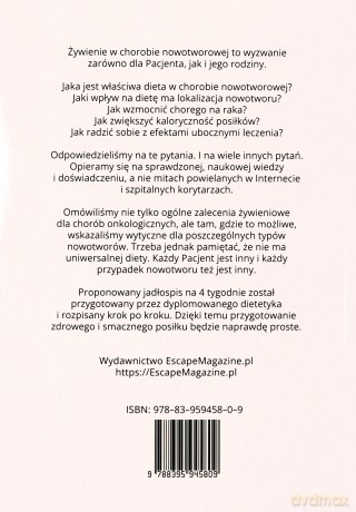Choroba nowotworowa Dieta i jadłospisy - Marcin Majewski, Michał Marciniak [KSIĄŻKA]