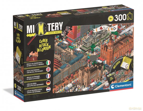 CLEMENTONI 300 el. Mixtery Hacking attack in London 21714 [PUZZLE]