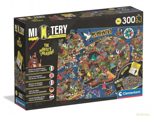 CLEMENTONI 300 el. MixteryTthe pirate's treasure 21713 [PUZZLE]