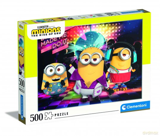 CLEMENTONI 500 el. Minions 2 [PUZZLE]