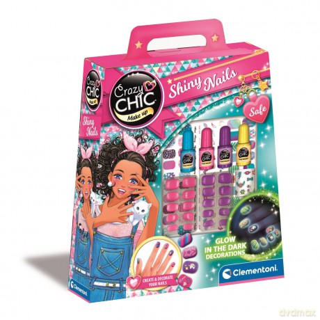 CLEMENTONI Crazy chic fluo paznokcie 18113 [PUZZLE]