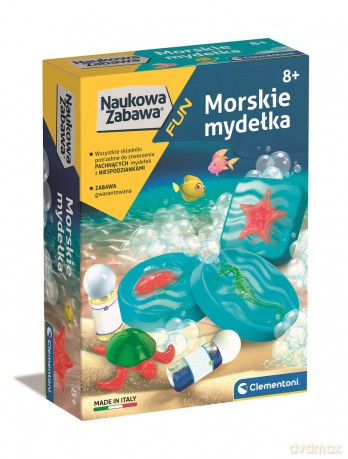 CLEMENTONI Zestaw Morskie mydełka 50709 [PUZZLE]