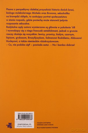 Cząstki elementarne - Michel Houellebecq [KSIĄŻKA]