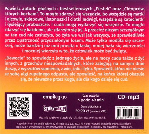 Dewocje - Anna Ciarkowska [AUDIOBOOK]
