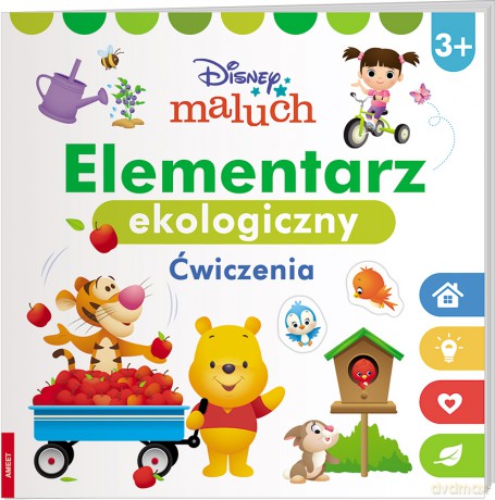 Disney maluch Elementarz ekologiczny Ćwiczenia HOP-9203 [KSIĄŻKA]