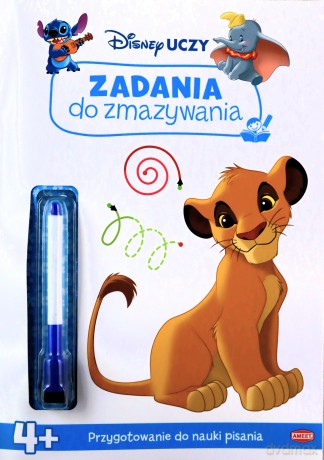 Disney uczy classic Zadania do zmazywania UPTC-9306 [KSIĄŻKA]