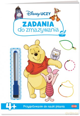 Disney uczy Kubuś i przyjaciele Zadania do zmazywania UPTC-9305 [KSIĄŻKA]