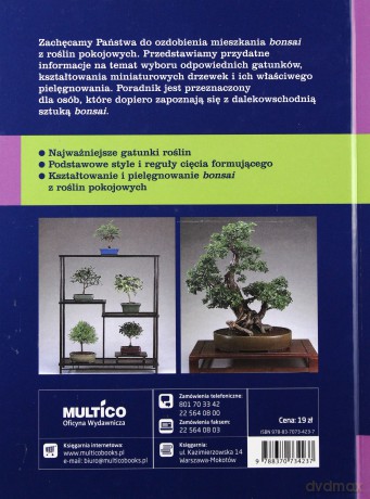 Bonsai Z Roślin Pokojowych - Horst Stahl [KSIĄŻKA]