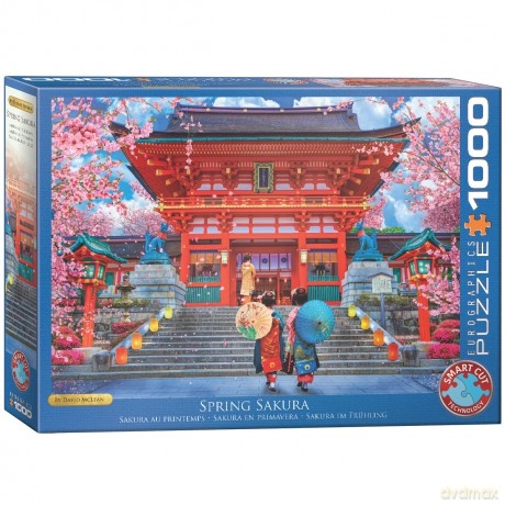 EUROGRAPHICS 1000 el. Asia House by David MacLean 6000-5533 [PUZZLE]