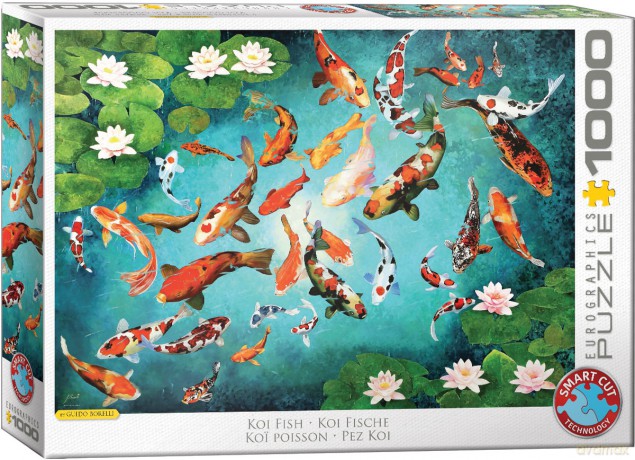 EUROGRAPHICS 1000 el. Colorful Koi 6000-5696 [PUZZLE]