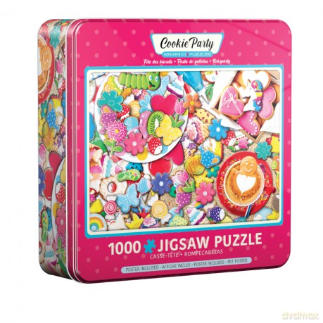 EUROGRAPHICS 1000 el. Cookie Party Tin 8051-5605 [PUZZLE]