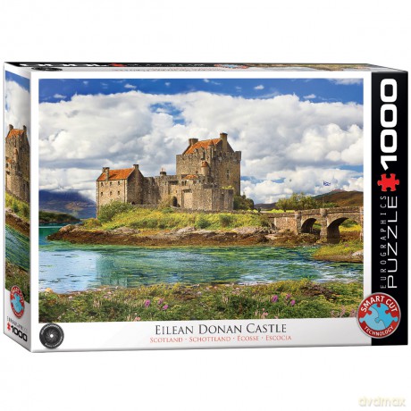EUROGRAPHICS 1000 el. Eilean Donan Castle Scotlan 6000-5375 [PUZZLE]