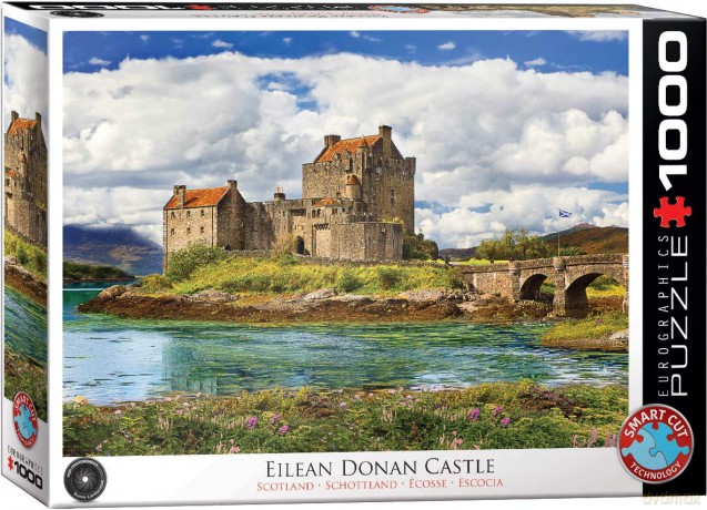 EUROGRAPHICS 1000 el. Eilean Donan Castle Scotlan 6000-5375 [PUZZLE]