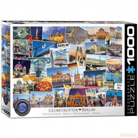 EUROGRAPHICS 1000 el. Globetrotter Berlin 6000-5704 [PUZZLE]