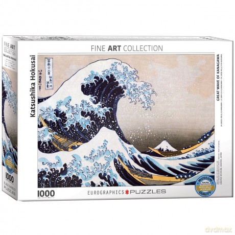 EUROGRAPHICS 1000 el. Great Wave of Kanagawa 6000-1545 [PUZZLE]