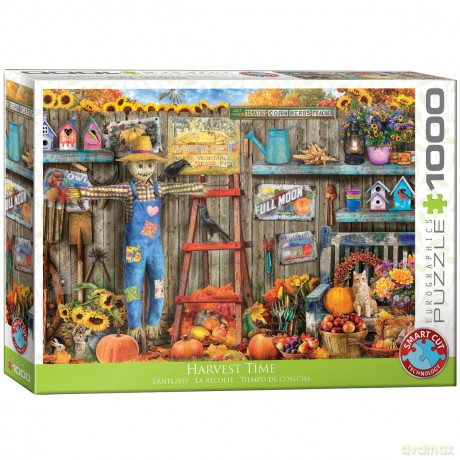 EUROGRAPHICS 1000 el. Harvest Time 6000-5448 [PUZZLE]