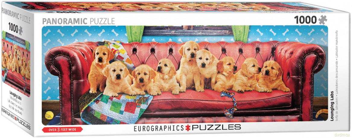 EUROGRAPHICS 1000 el. Panoramic Lounging Labs 6010-5630 [PUZZLE]
