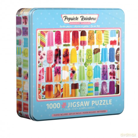 EUROGRAPHICS 1000 el. Popsicle Tin 8051-5622 [PUZZLE]
