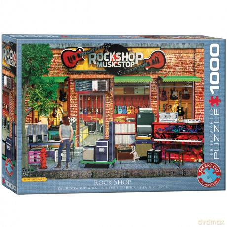 EUROGRAPHICS 1000 el. Rock Shop 6000-5614 [PUZZLE]