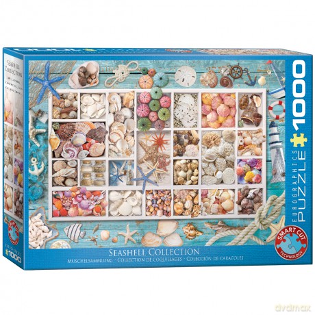 EUROGRAPHICS 1000 el. Seashell Collection 6000-5529 [PUZZLE]