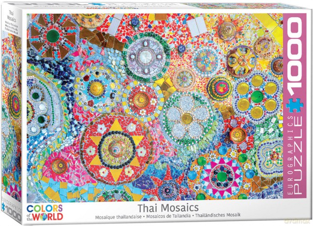 EUROGRAPHICS 1000 el. Thailand Mosaic 6000-5637 [PUZZLE]