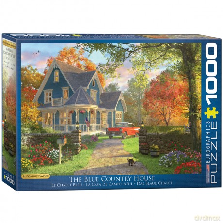EUROGRAPHICS 1000 el. The Blue Country House 6000-0978 [PUZZLE]