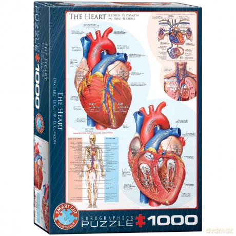 EUROGRAPHICS 1000 el. The Heart 6000-0257 [PUZZLE]