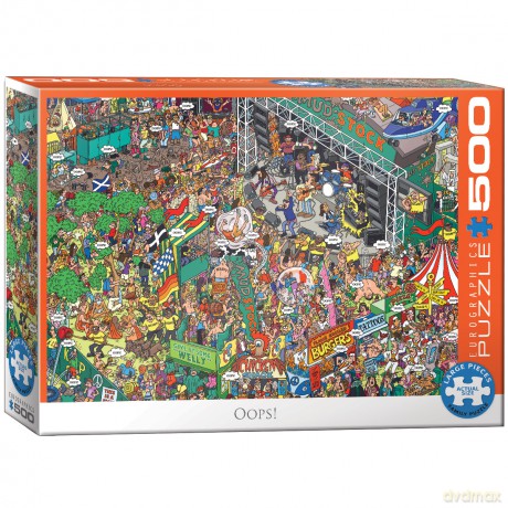 EUROGRAPHICS 500 el. Oops! by Martin Berry 6500-5459 [PUZZLE]