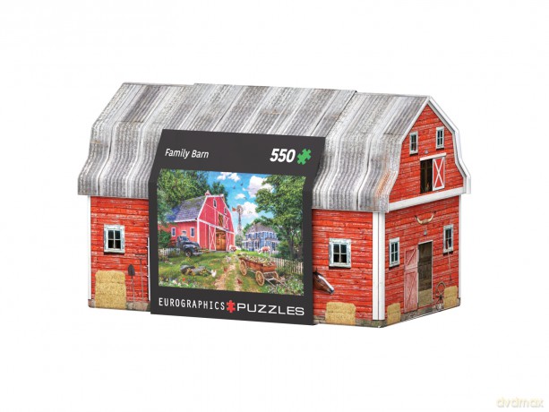 EUROGRAPHICS 550 el. Family Farm Tin 8551-5601 [PUZZLE]