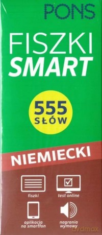 Fiszki SMART 555 Niemiecki W. 3 PONS [KSIĄŻKA]