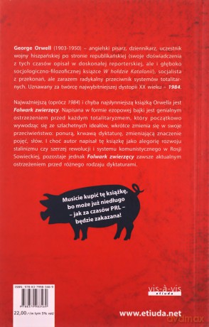 Folwark zwierzęcy - George Orwell [KSIĄŻKA]