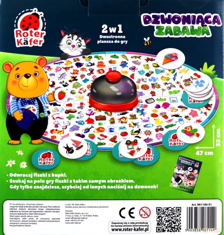 Gra z dzwonkiem Dzwoniąca zabawa RK1180-01 [GRA]