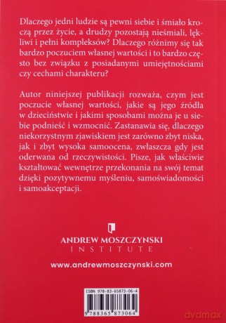 Inaczej o poczuciu własnej wartości - Andrzej Moszczyński [KSIĄŻKA]