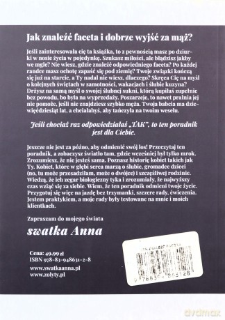 Jak znaleźć faceta i dobrze wyjść za mąż - Anna Guzior-Rutyna [KSIĄŻKA]