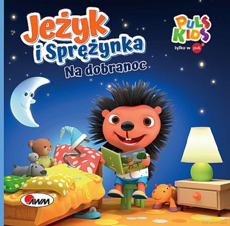 Jeżyk i Sprężynka Na dobranoc - Katarzyna Vanevska [KSIĄŻKA]