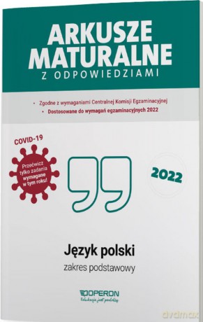 Język polski Matura 2022 Arkusze ZP - Brygida Maciejewska, Jolanta Manthey [KSIĄŻKA]