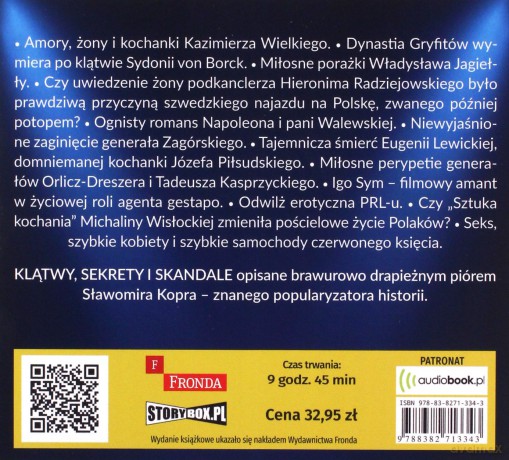 Klątwy, sekrety i skandale. Historia Polski przez dziurkę od klucza - Sławomir Koper [AUDIOBOOK]