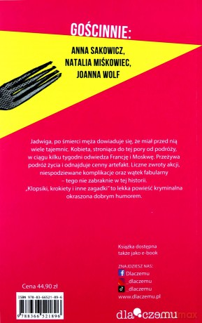 Klopsiki, krokiety i inne zagadki - Agnieszka Lis, Anna Kasiuk, Hanna Greń [KSIĄŻKA]